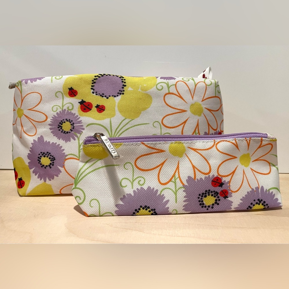 Clinique Cosmetic Bag Set of Two